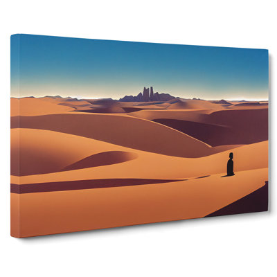 Engaging Desert - Wrapped Canvas
