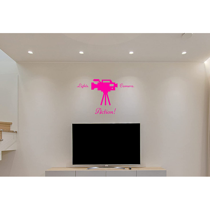 Adhésif décoratif, Rose vif, H 18 po x l 28 po