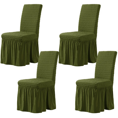 Universal Box Cushion Dining Chair Slipcover