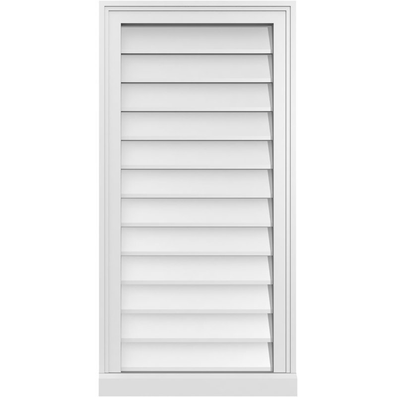 Cadre de seuil Brickmould, brun clair apprêté, H 36 po x l 18 po x P 2 po