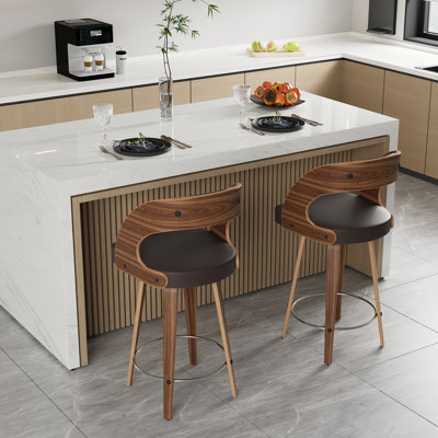 Tabouret de comptoir pivotant 26 po Modern