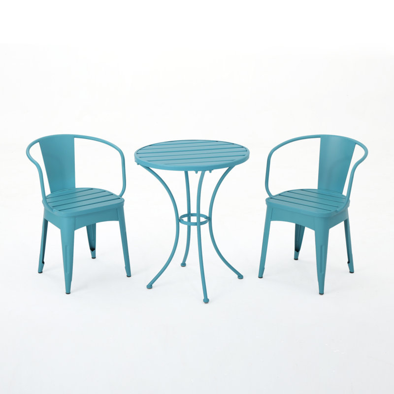 COLMAR 3 PC KD METAL SET, Blue