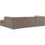 Tissu 4 pièces Demars Velvet Performance Canapé modulaire modulaire-33389825