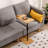 Chakina C-Shaped End Table with Slots