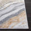 Tapis abstrait gris / or / blanc Katelin-1969739596