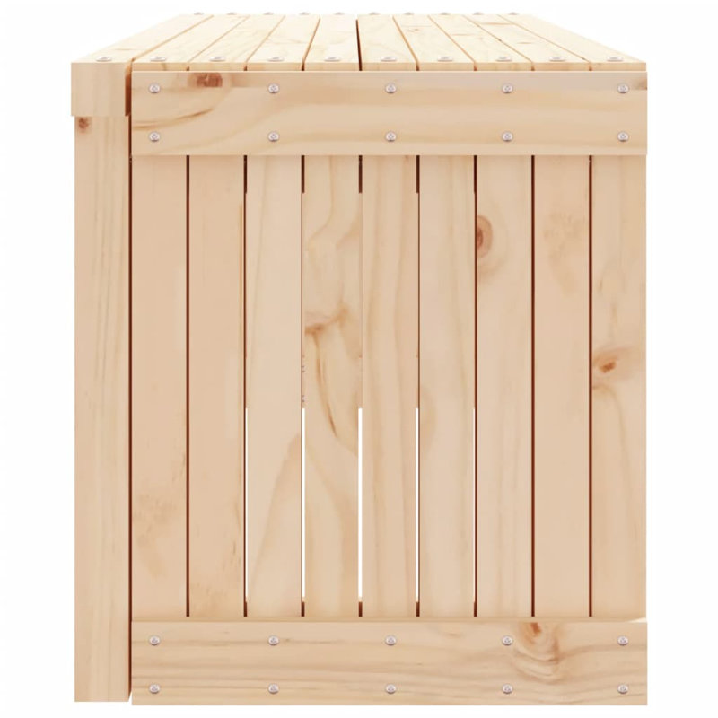 Banc de pique-nique en bois Clasina, Naturel
