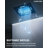 20" Ceiling-Mount LED Rainfall Shower System with Bluetooth Music, Handheld Sprayer & Thermostatic Valve-95462176