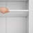 70-Inch Tall 2-Door Security Filing Cabinet with Lock and Adjustable Shelves-1167657701