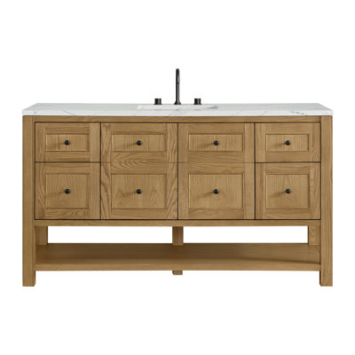 Breckenridge 60'' Single Bathroom Vanity with Top