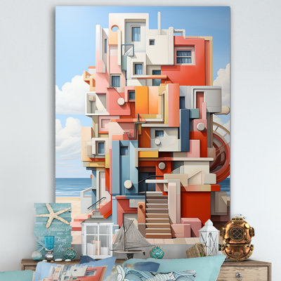 Phare de Stijl Lansdcape I sur toile