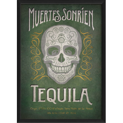 " Muertes Sonrien Tequila "