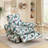 Manual Recliner Sofa Swivel Recliner Rocker Chair with Adjustable Backrest for Living Room, Bedroom, or Nursery-1328194434