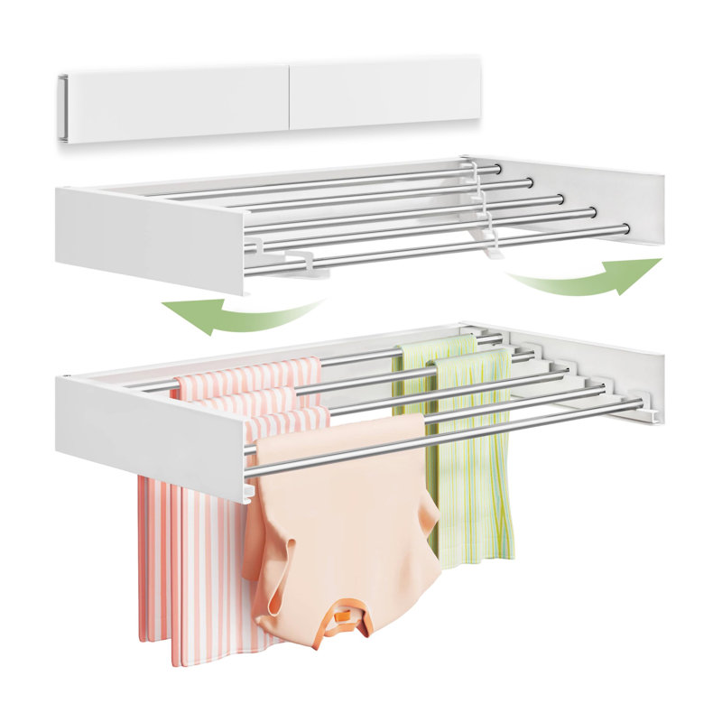 Stainless Steel Wall-Mounted Drying Rack