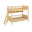 Twin Size Bunk Bed With Shelves,Ladder Can Be Changed Left Or Right-1678466233