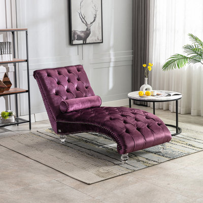 Leisure Concubine Sofa  With  Acrylic  Feet