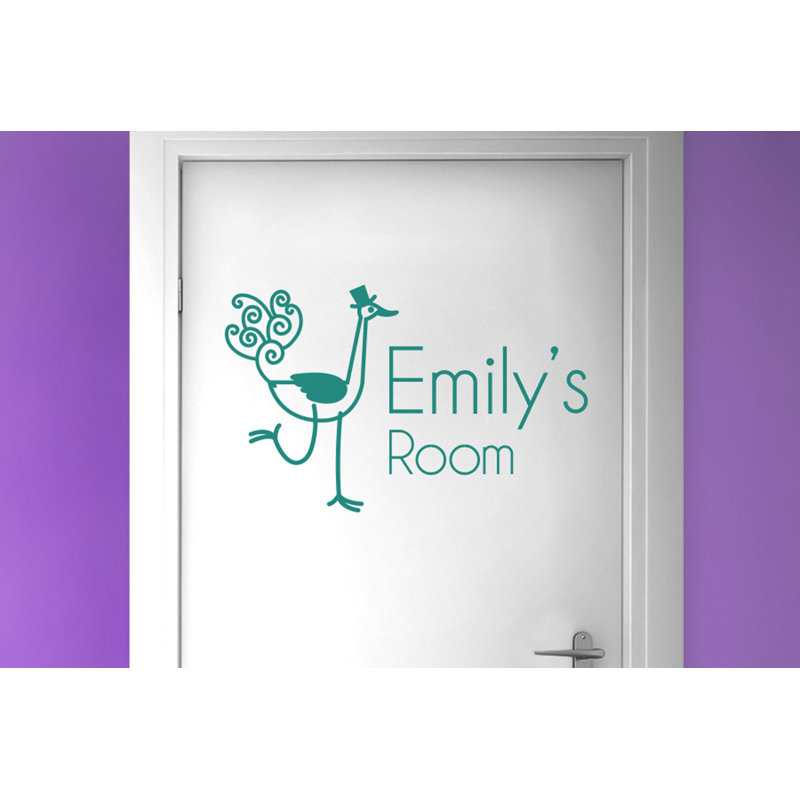Animals Wall Decal, Aqua Green