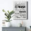 Laundry Laundry - Impression sur toile tendue-1185424288