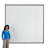 White Manual Projection Screen-12006762