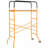 4-Step Steel Scaffold with Wheels