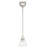 Anfrenee 1 - Light Brushed Nickel Single Pendant