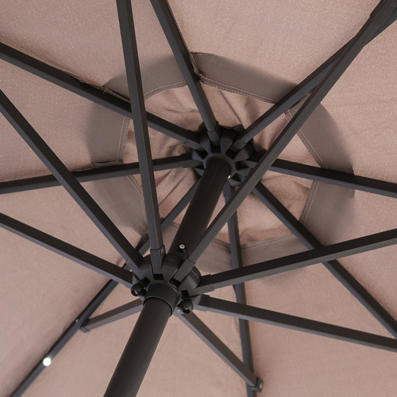 270cm Market Parasol, Brown
