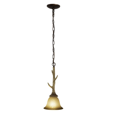 Portillo 1-Light Single Bell Pendant