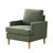 Accent Chair With Solid Wood Legs-116817608
