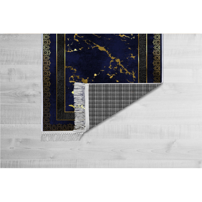 Luxurious Non-Slip Woven Carpet, 100% Velvet Fabric, 31.5 x 47.2 inches | Antibacterial, 13.5 mm Total Height, Machine Washable | Ideal for Living Room, Bedroom & Home Decor, Soft & Durable Design