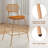 28 Inch Counter Height Bar Stool, Upholstered Seat With Back For Kitchen/bar (set Of 2)-367355569
