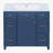 36.00'' Single Bathroom Vanity with Resin Top-101293596