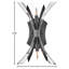 Vida Steel Metal Wallchiere Sconce