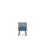 Table de chevet en bleu turquoise et blanc-871170164