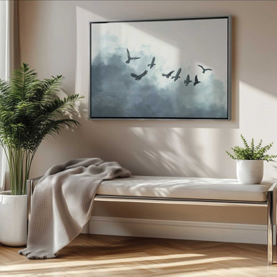 Impression sur toile Ethereal Flock