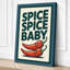 Spice Spice Baby Retro - Wrapped Canvas-1333724768-1333724783