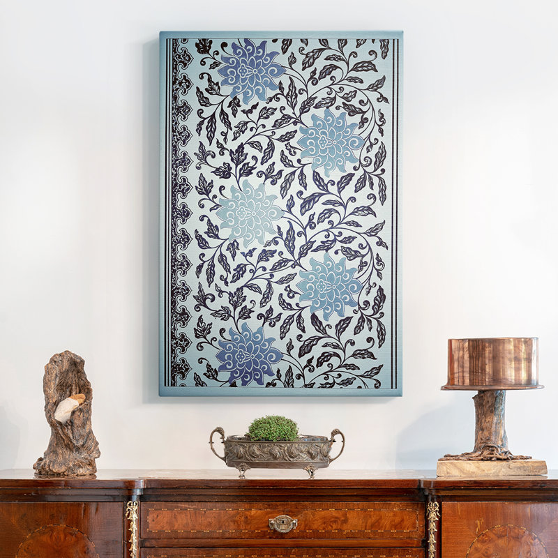 Impression rétro vintage CXLI - toile tendue avec châssis, H 19 po x l 13 po