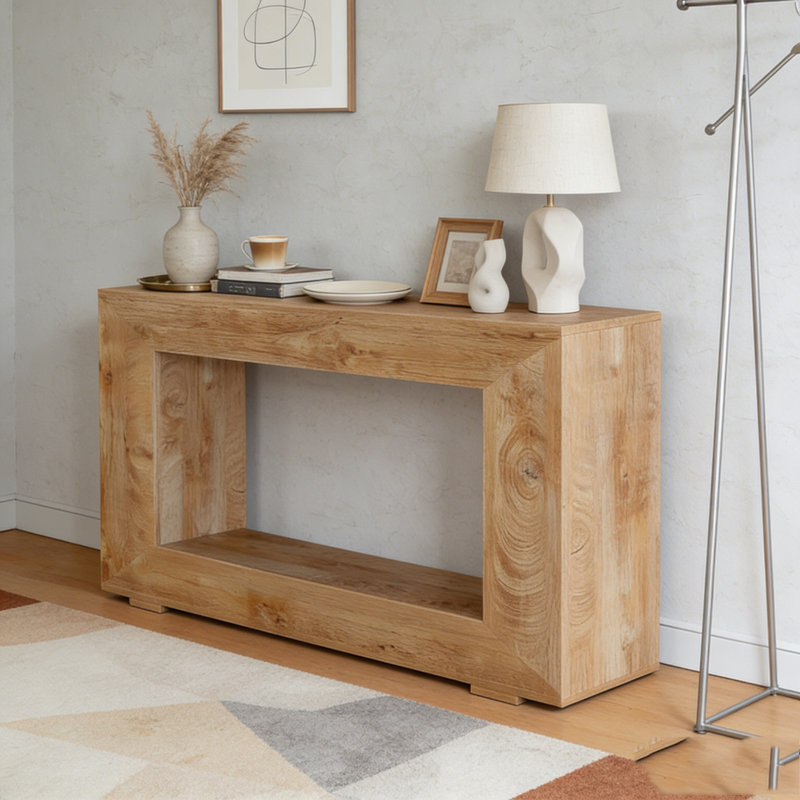 Console moderne, Bois