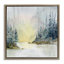 «Winter Woodland Scene», art mural encadré sur toile flottante par Patti Bishop-802516769-790612842