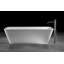Acquaco Linki One Single-Hole Two Handle Freestanding Bathtub Faucet with Hand Shower with 9-7/8'' Spout Reach-809441970