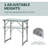 Portable Camping Table