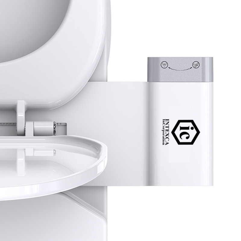 Siège de toilette bidet allongé