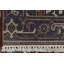 Tapis de couloir bleu en laine noué à la main 2 pi 5 po x 6 pi Crebilly
