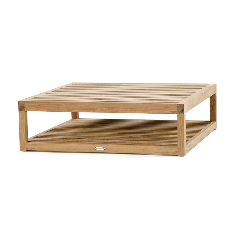 Maya Outdoor Square Teak Coffee Table