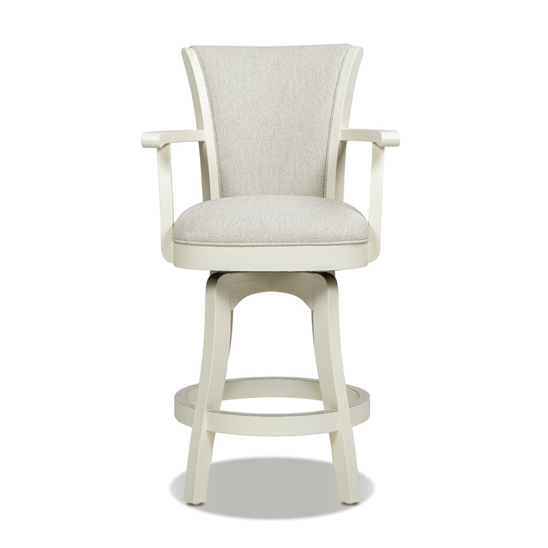 Rangs pivotant, Tabouret de comptoir (siège d'une hauteur de 27 p, Poivre blanc