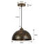 Olathe - Light Matte Black Pendant
