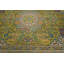 Tapis traditionnel rétro vert floral 6 x 9