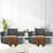 Modern Minimalist 360 Degree Swivel Chenille Fabric Upholstered Accent Barrel Chair-597714568