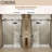 Frameless Sliding Shower Door 60" x 78", Matte Black, Reversible, 5/16" SGCC Tempered Clear Glass, Shatter-Resistant, Stainless Steel Hardware CONDRIS ELO-119119678