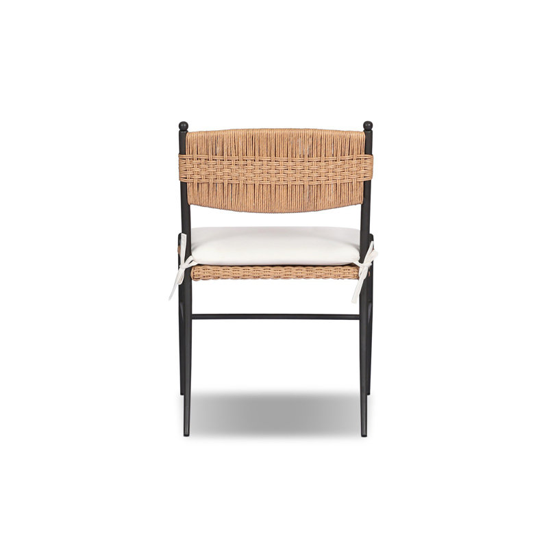 Mae Outdoor Dining Chair-Fine Textured Natural
