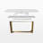 Allar Metal Base Dining Table-1708307452