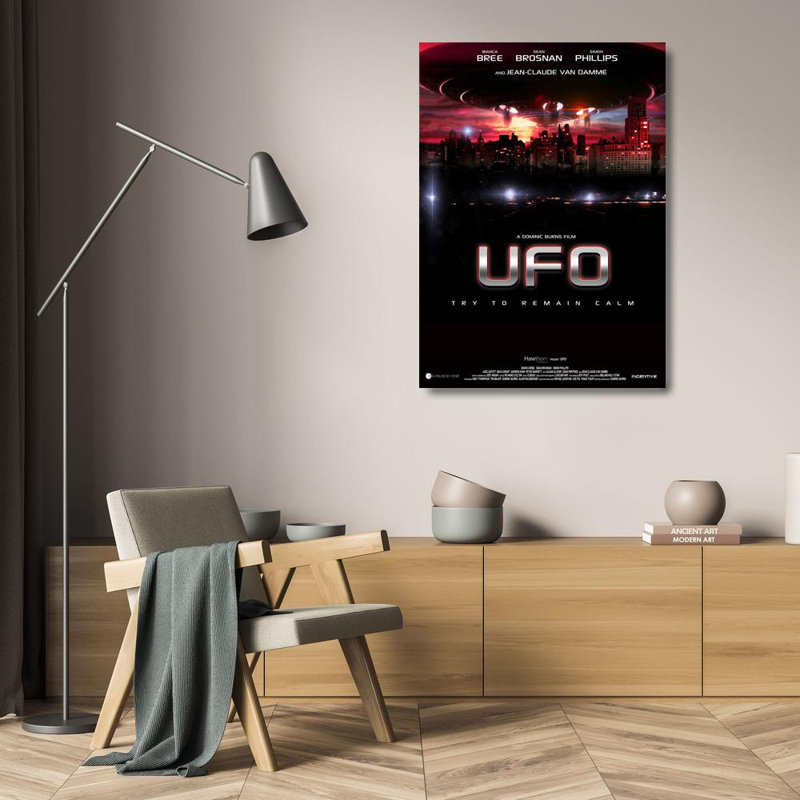 UFO, 24" H x 17" W